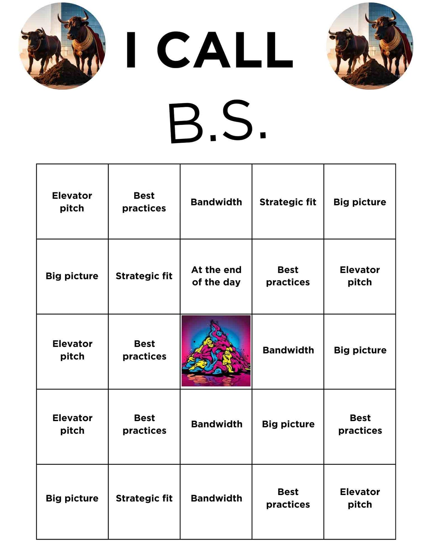 I Call BS — The ADHD Meeting Survival Game